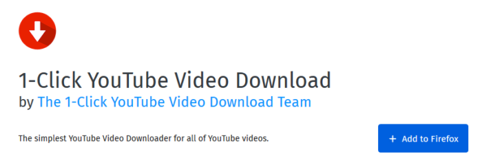 Best Firefox YouTube Videos Downloaders